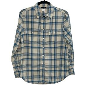 J. Crew Women’s Button Up Long Sleeve Shirt Size Small